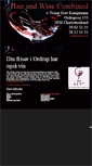 Mobile Screenshot of hairandwine.dk